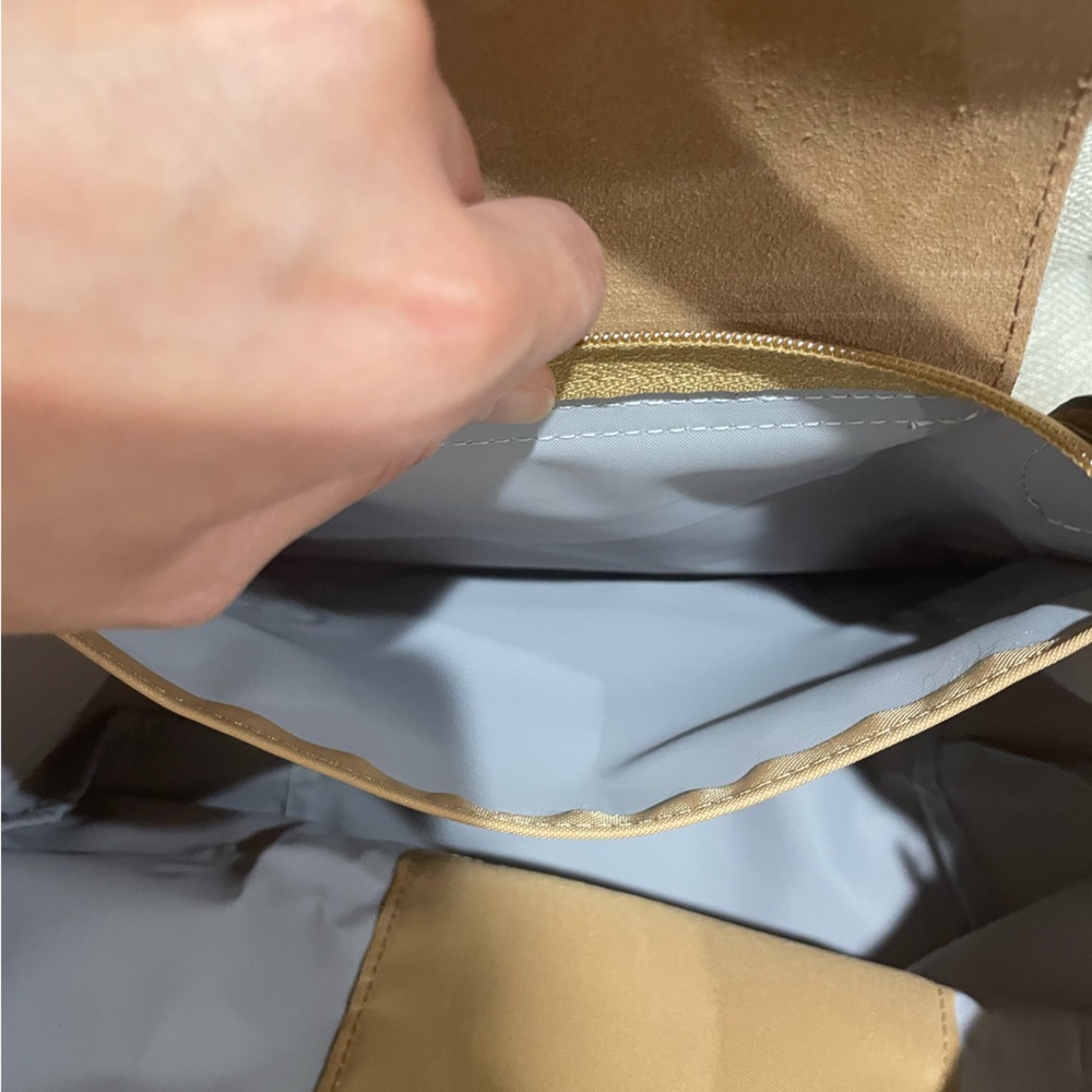 Longchamp Le pliage small tote bag in fawn - Picture 7 of 9